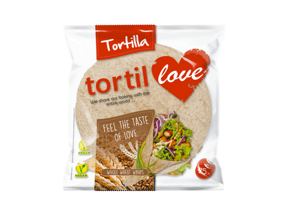 Tortillove celozrnné 240g (4 x 60g)