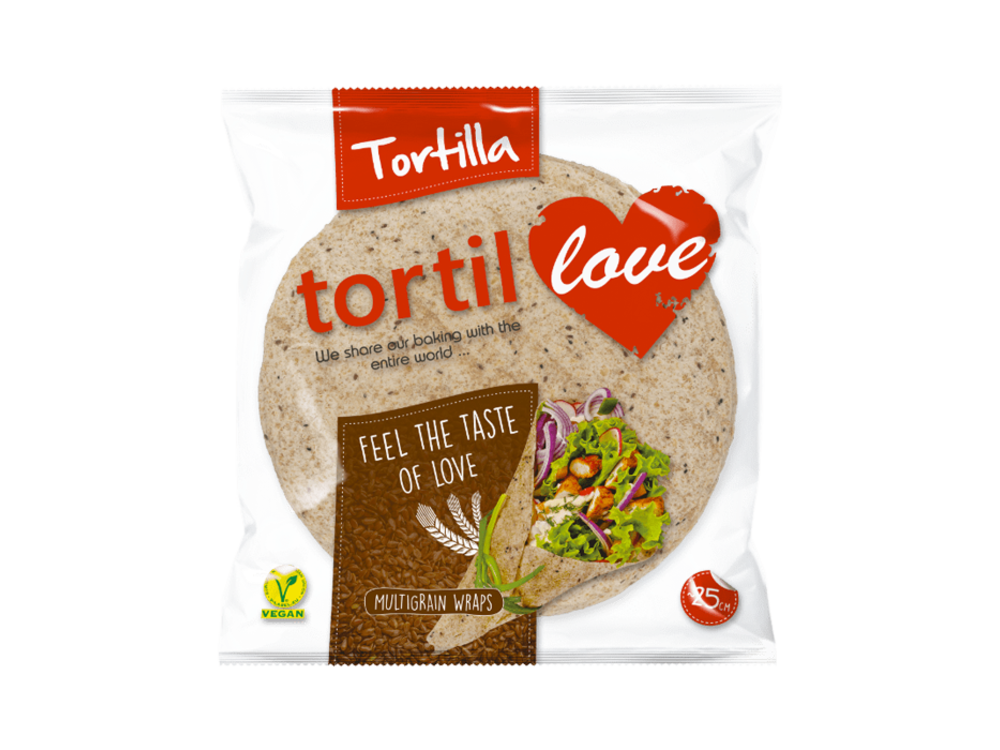 Tortillove vícezrnné 240g (4 x 60g)