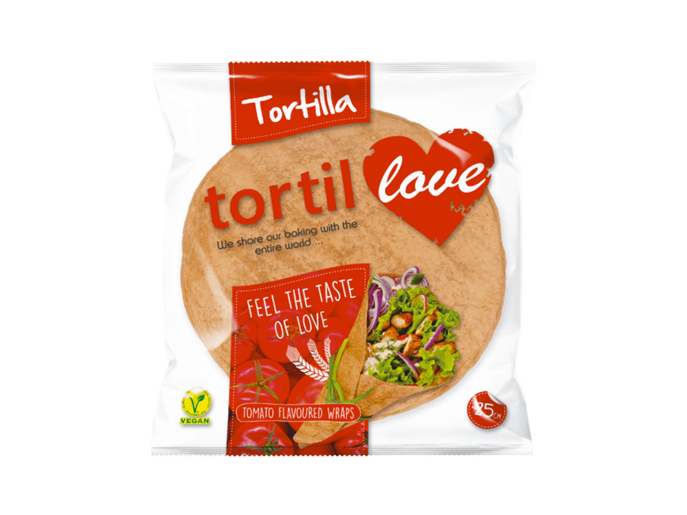 Tortillove Tomato Tortilla 240 g (4 x 60g)