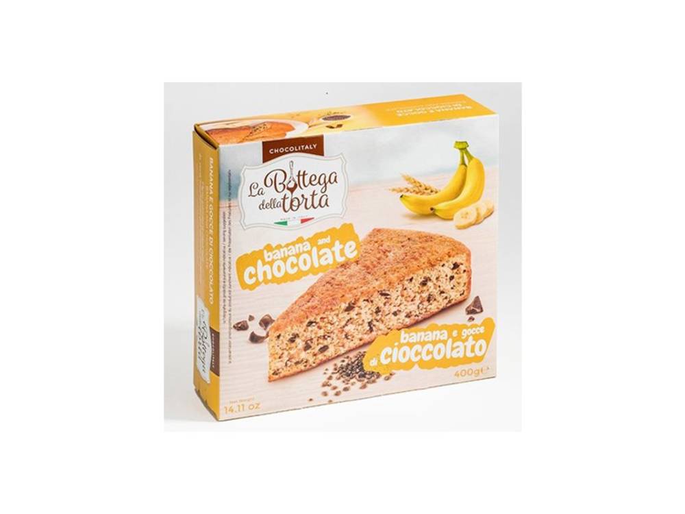 Banana cake with dark chocolate drops cake 400g