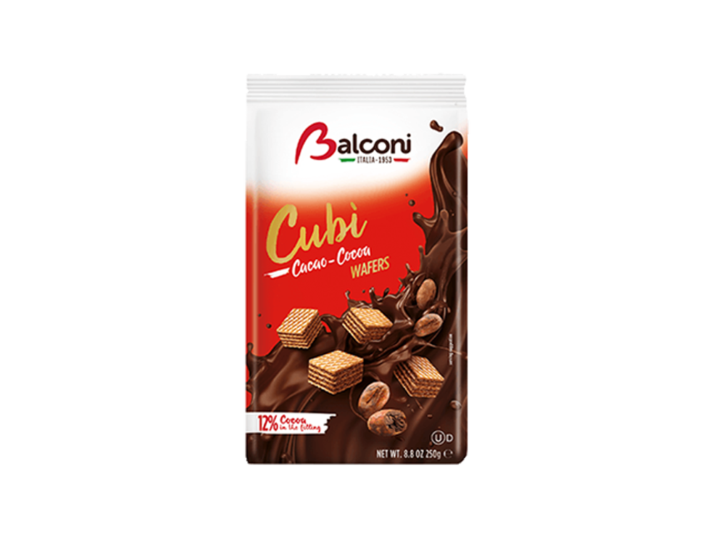 Wafers Cubí cacao 250g