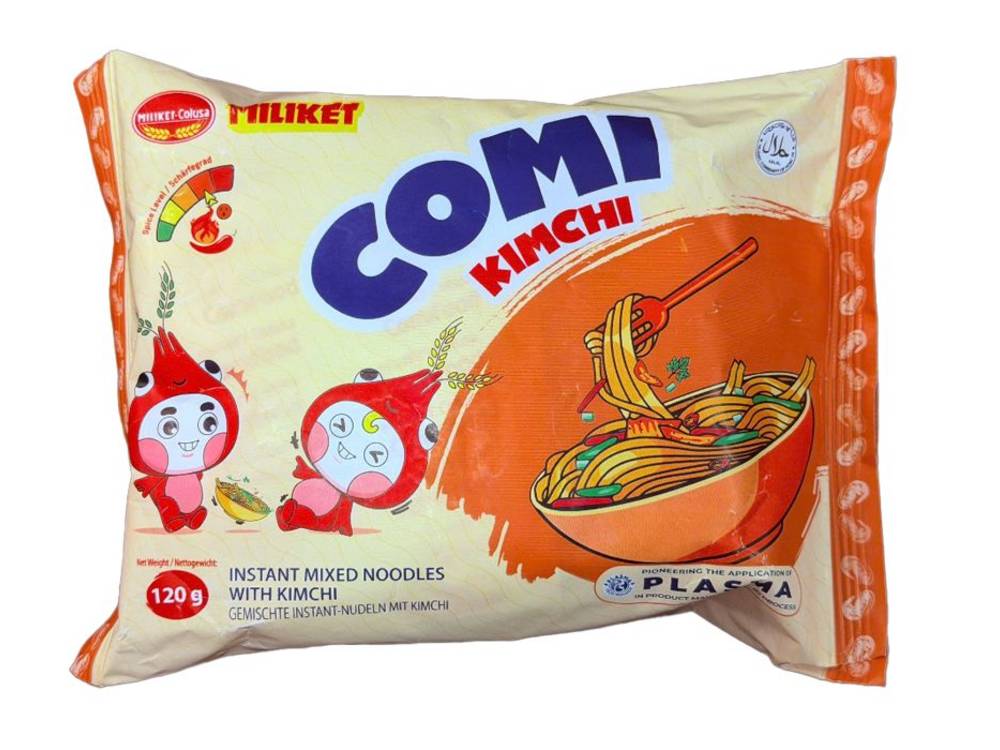 MILIKET Inst. nudle COMI kimchi 120g