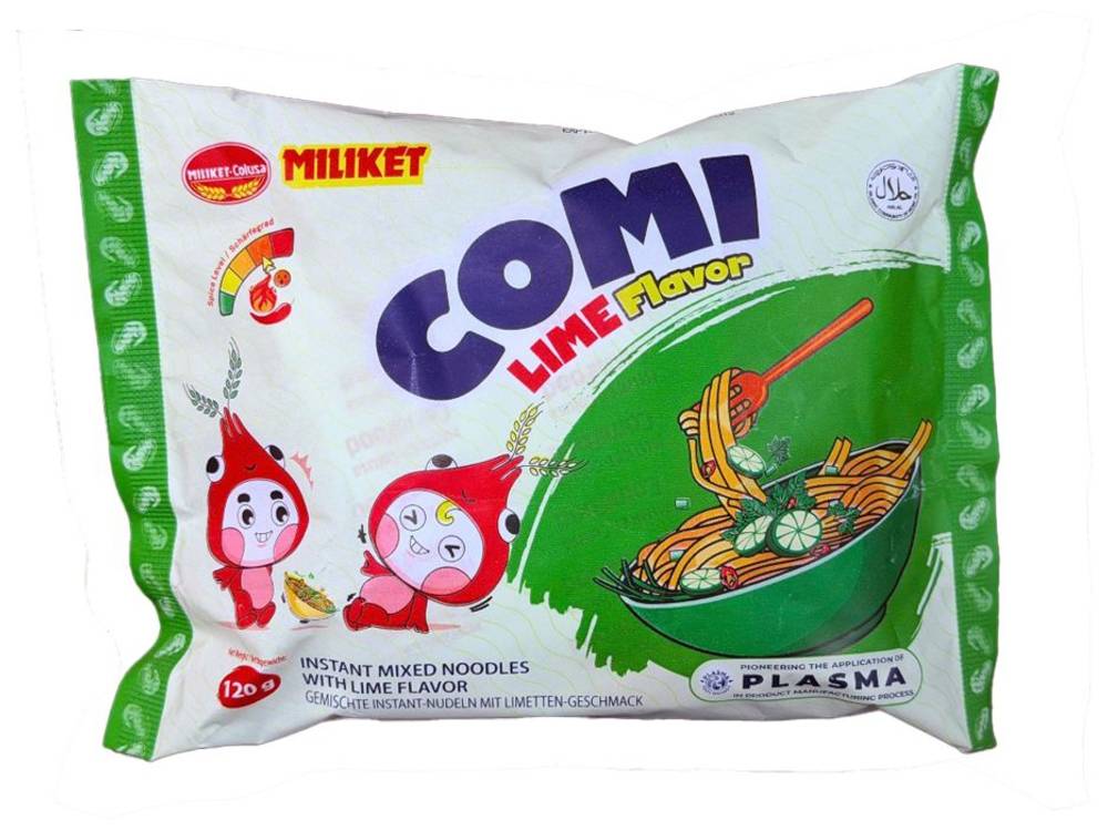MILIKET Inst. nudle COMI limetka 120g